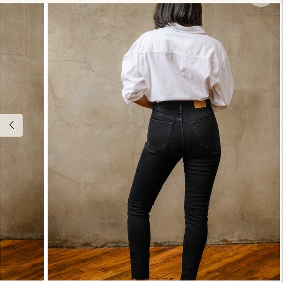 Able Clarissa High Rise Jean size 28 Washed Black - Picture 3 of 8